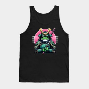 Samurai frog, japanese frog art Tank Top